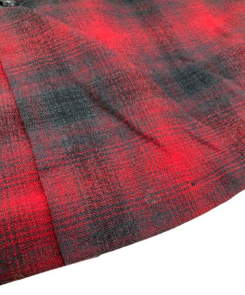 PENDLETON（ペンドルトン）PENDLETON (ペンドルトン) 60'sオンブレチェックボードシャツ/Ombre Check Board Shirt レッド サイズ:ＸＬの古着・服飾アイテム