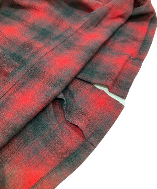 PENDLETON（ペンドルトン）PENDLETON (ペンドルトン) 60'sオンブレチェックボードシャツ/Ombre Check Board Shirt レッド サイズ:ＸＬの古着・服飾アイテム