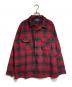 PENDLETON（ペンドルトン）の古着「60'sオンブレチェックボードシャツ/Ombre Check Board Shirt」｜レッド