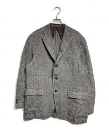 CIOTA×J.PRESS（シオタ×ジェイプレス）の古着「ヘリンボーンツイード3Bジャケット」｜グレー