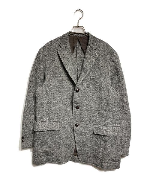 CIOTA（シオタ）CIOTA (シオタ) J.PRESS (ジェイプレス) ヘリンボーンツイード3Bジャケット グレー サイズ:6の古着・服飾アイテム