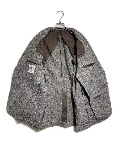 CIOTA（シオタ）CIOTA (シオタ) J.PRESS (ジェイプレス) ヘリンボーンツイード3Bジャケット グレー サイズ:6の古着・服飾アイテム