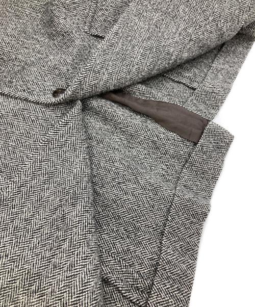 CIOTA（シオタ）CIOTA (シオタ) J.PRESS (ジェイプレス) ヘリンボーンツイード3Bジャケット グレー サイズ:6の古着・服飾アイテム