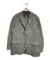 CIOTA（シオタ）の古着「ヘリンボーンツイード3Bジャケット」｜グレー