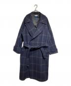 MAISON SPECIALメゾンスペシャル）の古着「Prime-Over Ulster Coat/プライムオーバー・アルスターコート」｜ネイビー