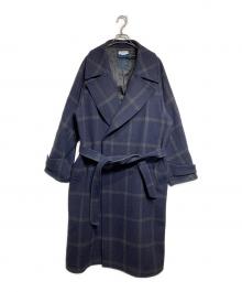 MAISON SPECIAL（メゾンスペシャル）の古着「Prime-Over Ulster Coat/プライムオーバー・アルスターコート」｜ネイビー