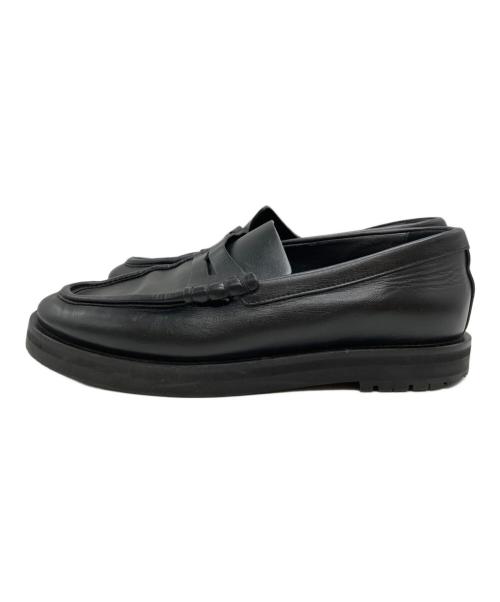 DEAR FRANCES（ディアフランセス）DEAR FRANCES (ディアフランセス) コインローファー/Coin Loafers ブラック サイズ: 23.5cmの古着・服飾アイテム