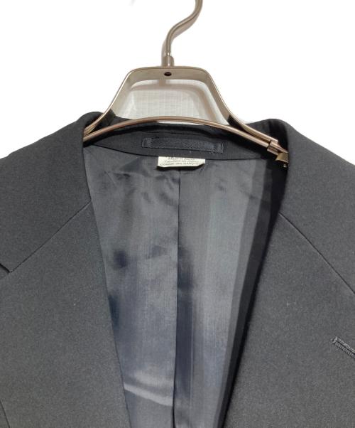 COMME des GARCONS HOMME PLUS（コムデギャルソンオムプリュス）COMME des GARCONS HOMME PLUS (コムデギャルソンオムプリュス) Wool Gavardine 2B Jacket/ウールギャバジンジャケット ブラック サイズ:Lの古着・服飾アイテム