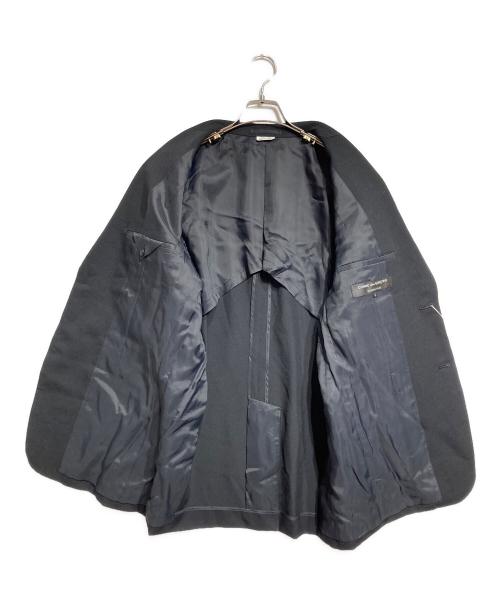 COMME des GARCONS HOMME PLUS（コムデギャルソンオムプリュス）COMME des GARCONS HOMME PLUS (コムデギャルソンオムプリュス) Wool Gavardine 2B Jacket/ウールギャバジンジャケット ブラック サイズ:Lの古着・服飾アイテム