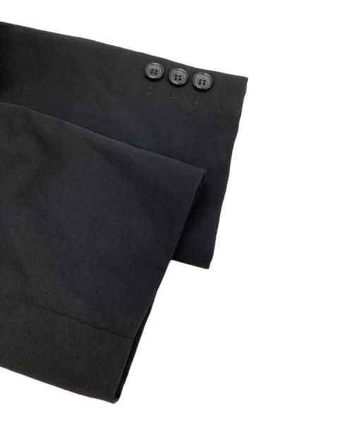 COMME des GARCONS HOMME PLUS（コムデギャルソンオムプリュス）COMME des GARCONS HOMME PLUS (コムデギャルソンオムプリュス) Wool Gavardine 2B Jacket/ウールギャバジンジャケット ブラック サイズ:Lの古着・服飾アイテム