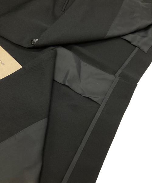 COMME des GARCONS HOMME PLUS（コムデギャルソンオムプリュス）COMME des GARCONS HOMME PLUS (コムデギャルソンオムプリュス) Wool Gavardine 2B Jacket/ウールギャバジンジャケット ブラック サイズ:Lの古着・服飾アイテム