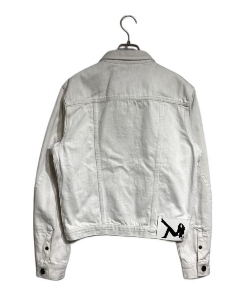 CALVIN KLEIN 205W39NYC（カルバンクライン205W39NYC）CALVIN KLEIN 205W39NYC (カルバンクライン205W39NYC) デニムジャケット/Denim Jacket ホワイト サイズ:IT46の古着・服飾アイテム