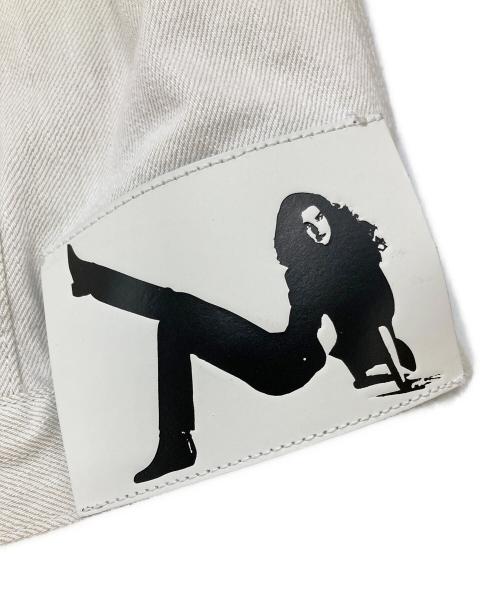 CALVIN KLEIN 205W39NYC（カルバンクライン205W39NYC）CALVIN KLEIN 205W39NYC (カルバンクライン205W39NYC) デニムジャケット/Denim Jacket ホワイト サイズ:IT46の古着・服飾アイテム