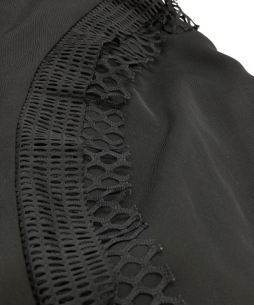 UN3D.（アンスリード）UN3D. (アンスリード) ウェーブメッシュキャミワンピース/Wavy mesh cami dress ブラック サイズ:38の古着・服飾アイテム