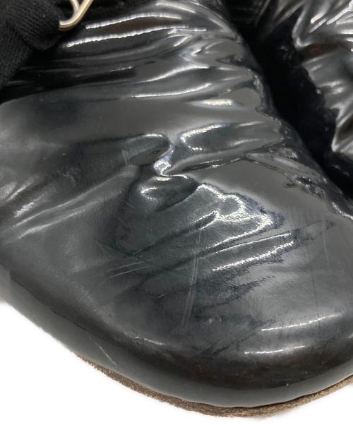 UNDERCOVER（アンダーカバー）UNDERCOVER (アンダーカバー) エナメルレザー センターZIP シューズ/ Patent leather ブラック サイズ:Lの古着・服飾アイテム