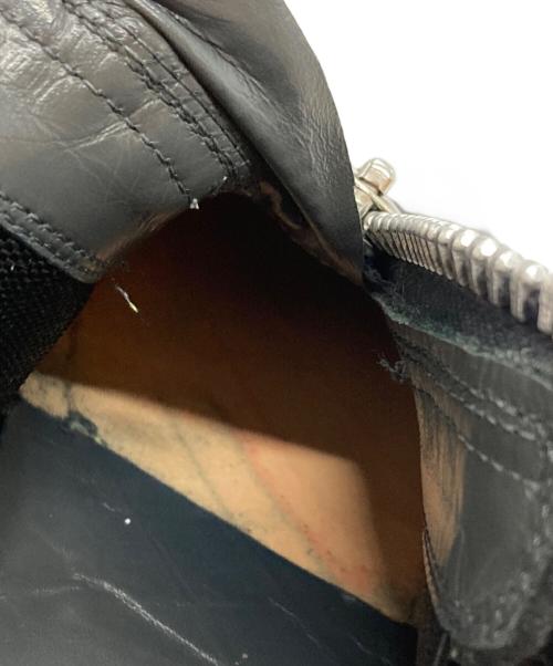 UNDERCOVER（アンダーカバー）UNDERCOVER (アンダーカバー) エナメルレザー センターZIP シューズ/ Patent leather ブラック サイズ:Lの古着・服飾アイテム