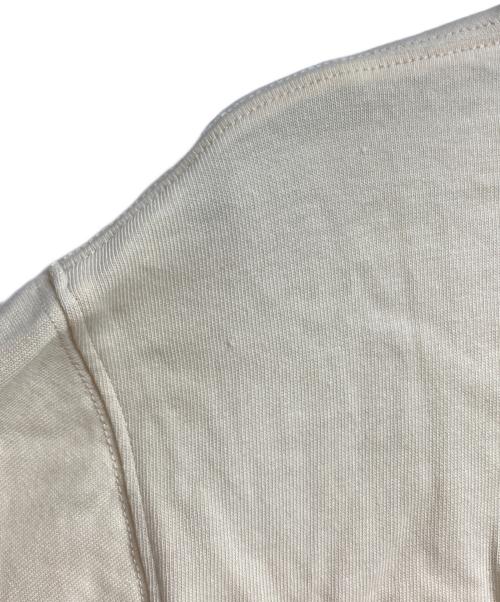 AMI PARIS（アミ パリス）AMI PARIS (アミ パリス) ハートロゴTシャツ/Heart logo T-shirt ベージュ サイズ:Mの古着・服飾アイテム