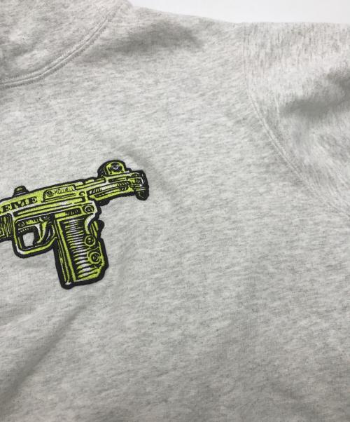 SUPREME（シュプリーム）Supreme (シュプリーム) Toy Uzi Hooded Sweatshirt グレー サイズ:Mの古着・服飾アイテム