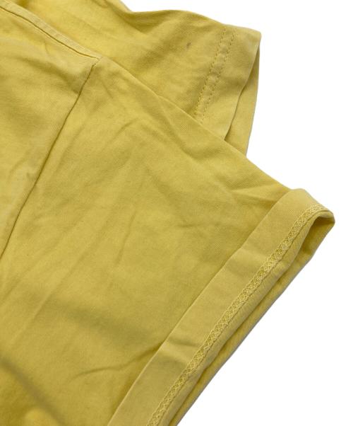 stussy（ステューシー）stussy (ステューシー) プリントTシャツ イエロー サイズ:Mの古着・服飾アイテム