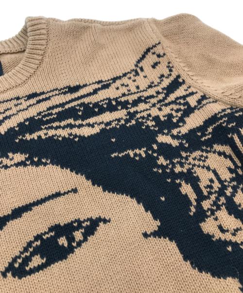 stussy（ステューシー）stussy (ステューシー) venus sweater ブラウン サイズ:Sの古着・服飾アイテム