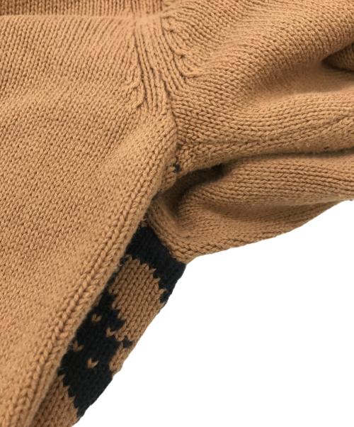 stussy（ステューシー）stussy (ステューシー) venus sweater ブラウン サイズ:Sの古着・服飾アイテム