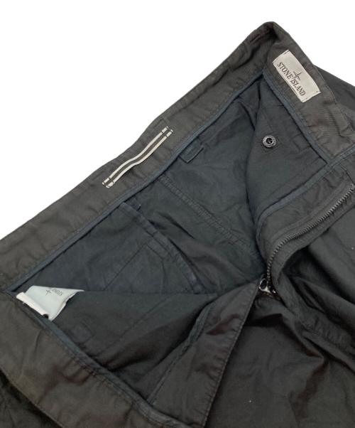 STONE ISLAND（ストーンアイランド）STONE ISLAND (ストーンアイランド) BERMUDA PANTS/バミューダパンツ ブラック サイズ: W32の古着・服飾アイテム