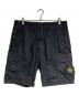 STONE ISLAND（ストーンアイランド）の古着「BERMUDA PANTS/バミューダパンツ」｜ブラック