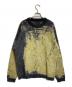 YOKE（ヨーク）の古着「Jacquard Mohair Sweater/ジャガードモヘアセーター」｜イエロー×グレー