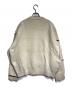 YOKE (ヨーク) CONTINUOUS LINE EMBROIDERY SWEATE/コンティニュアスラインエンブロイダリースウェット ホワイト サイズ:２：20000円