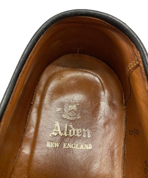Alden（オールデン）Alden (オールデン) シングルモンクストラップシューズ/Single Monk Strap Shoes ブラック サイズ:8(ヒールB/Dウィズ)の古着・服飾アイテム