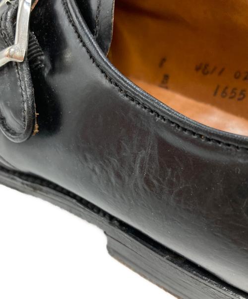Alden（オールデン）Alden (オールデン) シングルモンクストラップシューズ/Single Monk Strap Shoes ブラック サイズ:8(ヒールB/Dウィズ)の古着・服飾アイテム