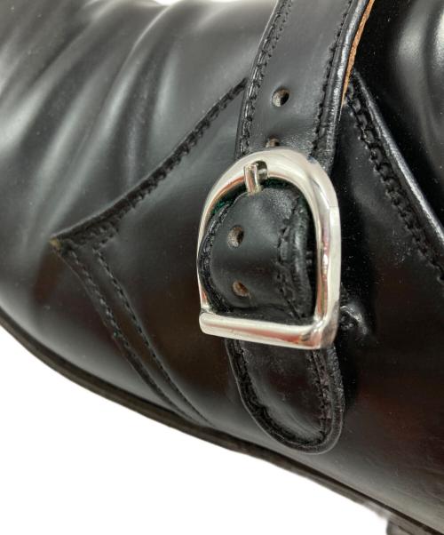 Alden（オールデン）Alden (オールデン) シングルモンクストラップシューズ/Single Monk Strap Shoes ブラック サイズ:8(ヒールB/Dウィズ)の古着・服飾アイテム