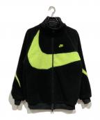 NIKEナイキ）の古着「リバーシブルボアジャケット」｜ブラック