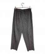 HOMME PLISSE ISSEY MIYAKEオム プリッセ イッセイ ミヤケ）の古着「WOOL LIKE LIGHT PANTS/ウールライクライトパンツ」｜グレー
