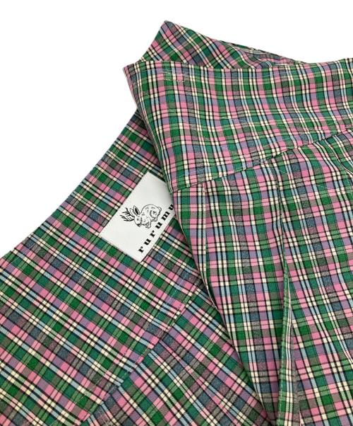 rurumu（ルルムウ）rurumu (ルルムウ) pleats rolled mini skirt/プリーツロールドミニスカート ピンク サイズ:FREEの古着・服飾アイテム