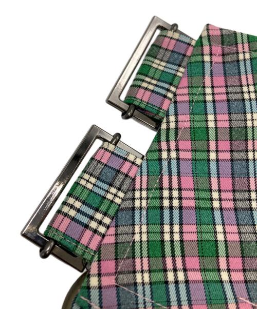 rurumu（ルルムウ）rurumu (ルルムウ) pleats rolled mini skirt/プリーツロールドミニスカート ピンク サイズ:FREEの古着・服飾アイテム