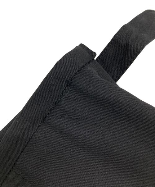 ROBE DE CHAMBRE COMME DES GARCONS（ローブドシャンブル コムデギャルソン）ROBE DE CHAMBRE COMME DES GARCONS (ローブドシャンブル コムデギャルソン) ウールギャバスカートレイヤードパンツ/Wool Gabardine Layered Pants ブラック サイズ:Lの古着・服飾アイテム