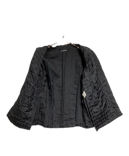 tricot COMME des GARCONS（トリココムデギャルソン）tricot COMME des GARCONS (トリココムデギャルソン) ポリエステルジャガードジャケット/Polyester Jacquard Jacket ブラック サイズ:-の古着・服飾アイテム