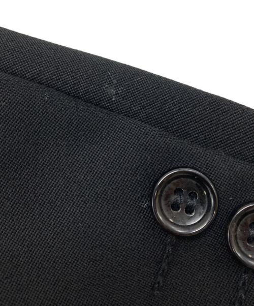 COMME des GARCONS NOIR（コムデギャルソン ノワール）COMME des GARCONS NOIR (コムデギャルソン ノワール) ビニールカラータキシードジャケット ブラック サイズ:Lの古着・服飾アイテム