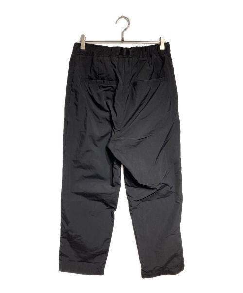 everyone（エブリワン）everyone (エブリワン) NYLON BELTED EASYPANTS/ナイロンベルテッドイージーパンツ ブラック サイズ:Mの古着・服飾アイテム