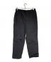 everyone（エブリワン）の古着「NYLON BELTED EASYPANTS/ナイロンベルテッドイージーパンツ」｜ブラック