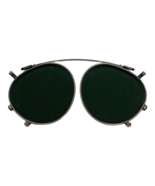 10 eyevan（テン アイヴァン）10 eyevan (テン アイヴァン) クリップオンサングラス/clip on sunglasses ブラックの古着・服飾アイテム