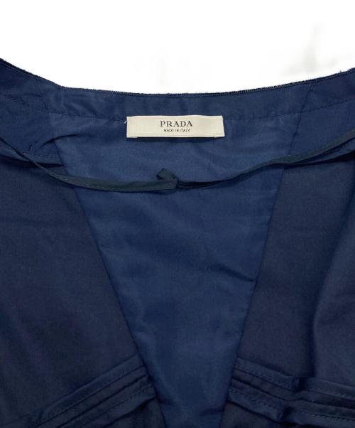 PRADA（プラダ）PRADA (プラダ) ボレロジャケット/Bolero jacket ネイビー サイズ:42の古着・服飾アイテム