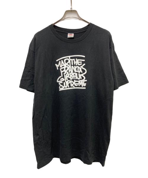 SUPREME（シュプリーム）Supreme (シュプリーム) MARITHE+FRANCOIS GIRBAUD (マリテフランソワジルボー) Marithé + François Girbaud Tee ブラック サイズ:Lの古着・服飾アイテム