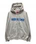 Supreme（シュプリーム）の古着「Collegiate Applique Zip Up Hoouded」｜グレー