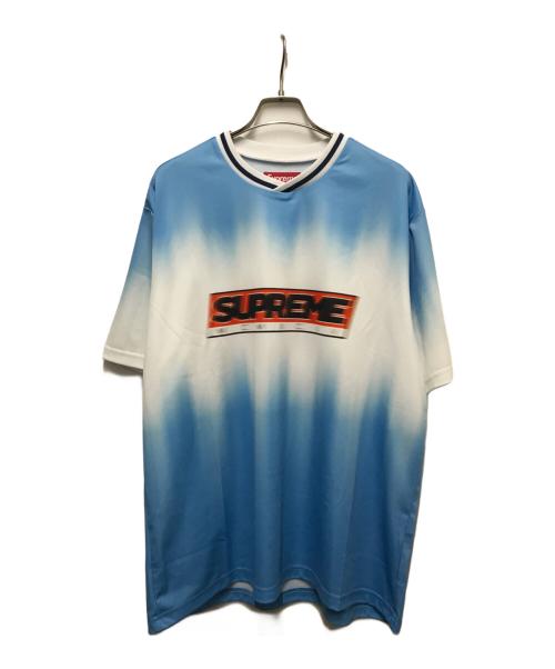 SUPREME（シュプリーム）Supreme (シュプリーム) Blur Soccer Jersey ブルー サイズ:Mの古着・服飾アイテム