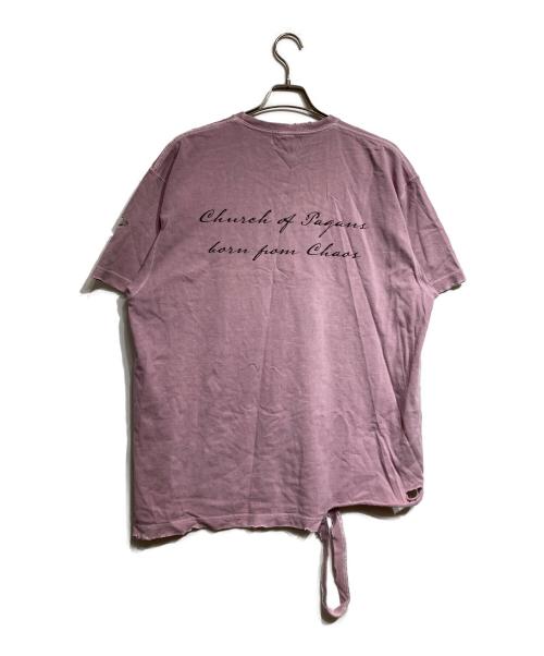 KIDILL（キディル）KIDILL (キディル) DESTROY T-SHIRT/デストロイ ティーシャツ ピンク サイズ:Freeの古着・服飾アイテム