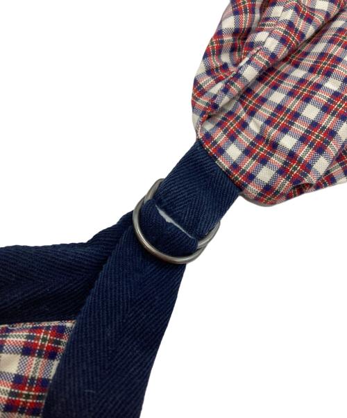 DRIES VAN NOTEN（ドリスヴァンノッテン）DRIES VAN NOTEN (ドリスヴァンノッテン) ボンテージシャツ レッド サイズ:48の古着・服飾アイテム