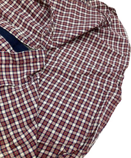 DRIES VAN NOTEN（ドリスヴァンノッテン）DRIES VAN NOTEN (ドリスヴァンノッテン) ボンテージシャツ レッド サイズ:48の古着・服飾アイテム