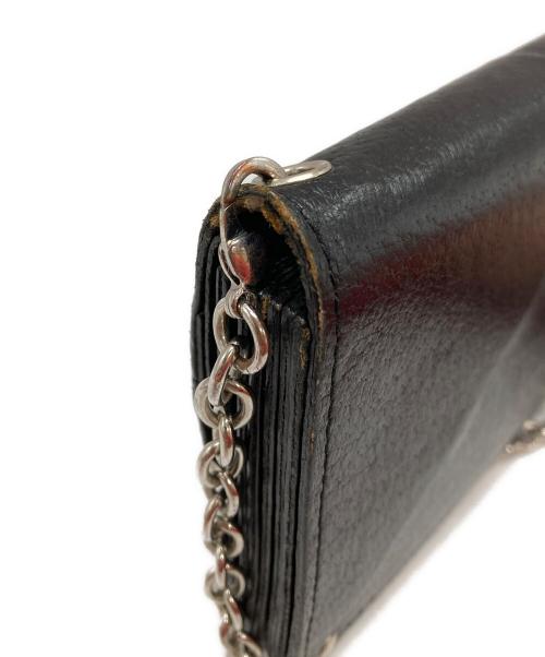 COMME des GARCONS（コムデギャルソン）COMME des GARCONS (コムデギャルソン) チェーンショルダーウォレット/chain shoulder wallet レッドの古着・服飾アイテム